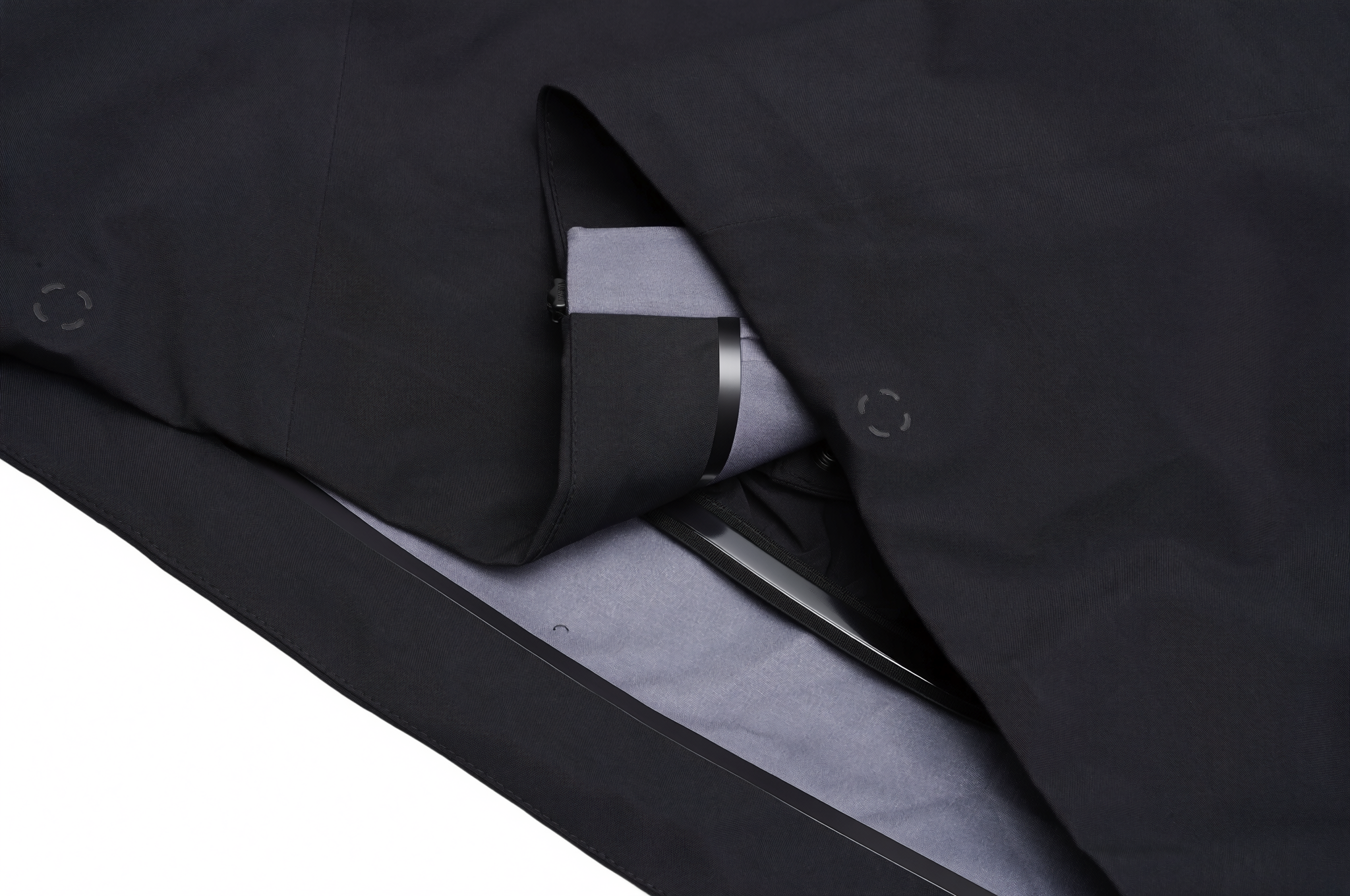 AK457 全能滑雪冲锋衣 下摆口袋细节 | AK457 Snow Jacket Hem Pocket Detail